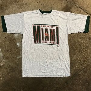 Vintage Miami Hurricanes Salem T Shirt XL
